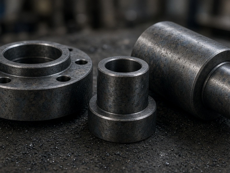 Wärmebehandelte Präzisionsbauteile aus Stahl und Aluminium