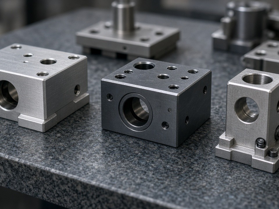 Prüfadapter & Aufnahmeblöcke aus POM-C, FR4 und Aluminium | PartsMake