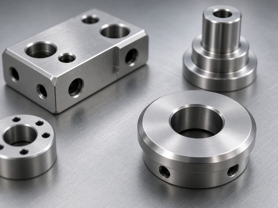 Passivierte CNC-Präzisionsteile aus Edelstahl