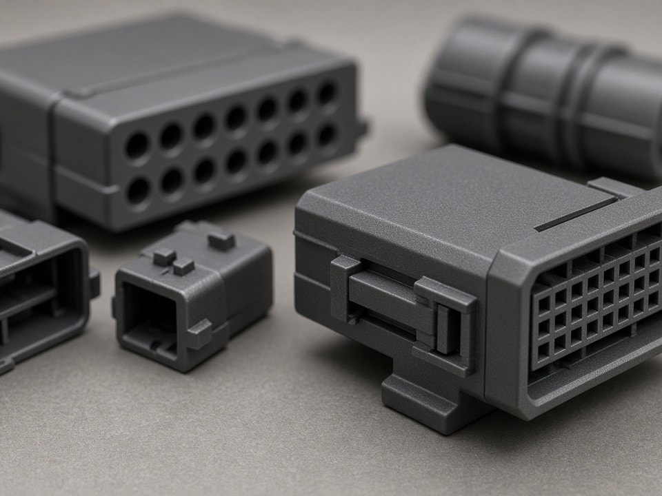PBT-Spritzguss Bauteile für Steckverbinder und Elektronikgehäuse